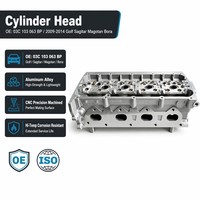 Tête de cylindre semi-assemblée en aluminium OEM 03C 103 063 BP EA111 1.6L pour remplacement de la tête de cylindre du moteur VW Golf Jetta