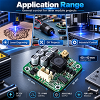 Module de circuit imprimé (PCB) de pilote laser bleu haute puissance ZhonNa TTL PWM pour équipement d'alignement de roues et accessoires
