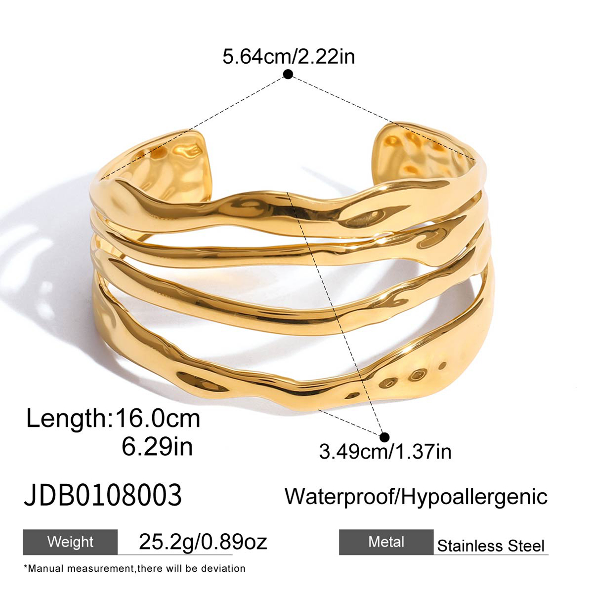 18k Gold JDB0108003