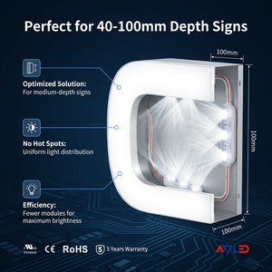 Constant Voltage driving mode supported, suitable for 4-10cm Depth Light Boxes, better for Sign Shop contractors - Product Image 1