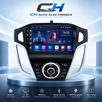 Radio Mobil Android Auto Navigasi untuk Ford Focus 3 2011-2019 V1 Stok EU CarPlay Autoradio Multimedia