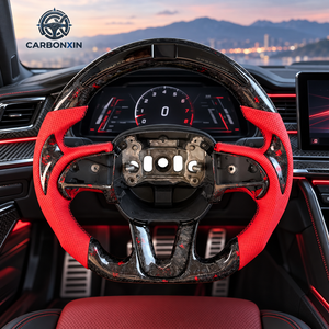 Volant personnalisé en fibre de carbone pour Dodge Charger Challenger Durango Demon SRT Journey RT Viper Ram TRX SXT Hellcat Scat Pack - Product Image 1