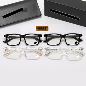 <span class=keywords><strong>Gafas</strong></span> de Sol de Nuevo Estilo, Lentes sin Receta con Montura Cuadrada para Hombre y Mujer, <span class=keywords><strong>Gafas</strong></span> Ópticas Clásicas de Moda para Viaje 2271 - Product Image 6