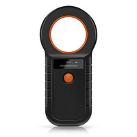 Lecteur d'étiquettes d'animaux OEM, scanner RFID pour animaux de compagnie, CKU NGKC, clinique vétérinaire, ferme, bétail, scanner d'étiquettes d'oreille pour chiens et chats, 125 134,2 KHz