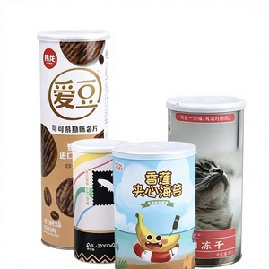 Envases de Papel Cilíndricos para Alimentos con Logotipo Personalizado, para Papas Fritas, Chips y Todo Tipo de Snacks - Product Image 6