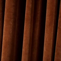 Tissu de rideau de fenêtre de luxe, panneau mural acoustique, revêtement en tissu velours, tissu insonorisant pour salon et chambre à coucher