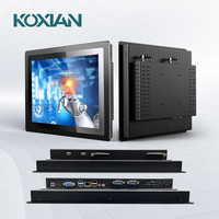 PC industriel tactile 15,6 pouces avec système d'exploitation Windows, refroidissement par ventilateur, processeur I7, DDR4, DDR3, RS232, RS485