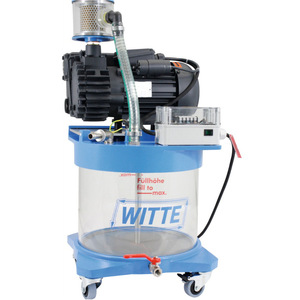 Witte <b>Vacuum</b> Generator Industrial Compressor 10L Tank With <b>Hose</b> And Wheels For Workshop Use - Product Image 1