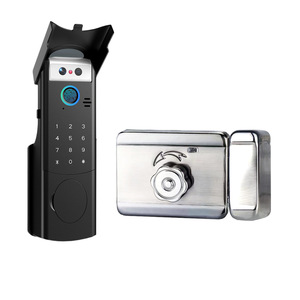 Yuefeng <b>Smart</b> Bull Head <b>Lock</b> Fingerprint Password Wi-Fi Cloud Storage 35-55cm Door Thickness - Product Image 1