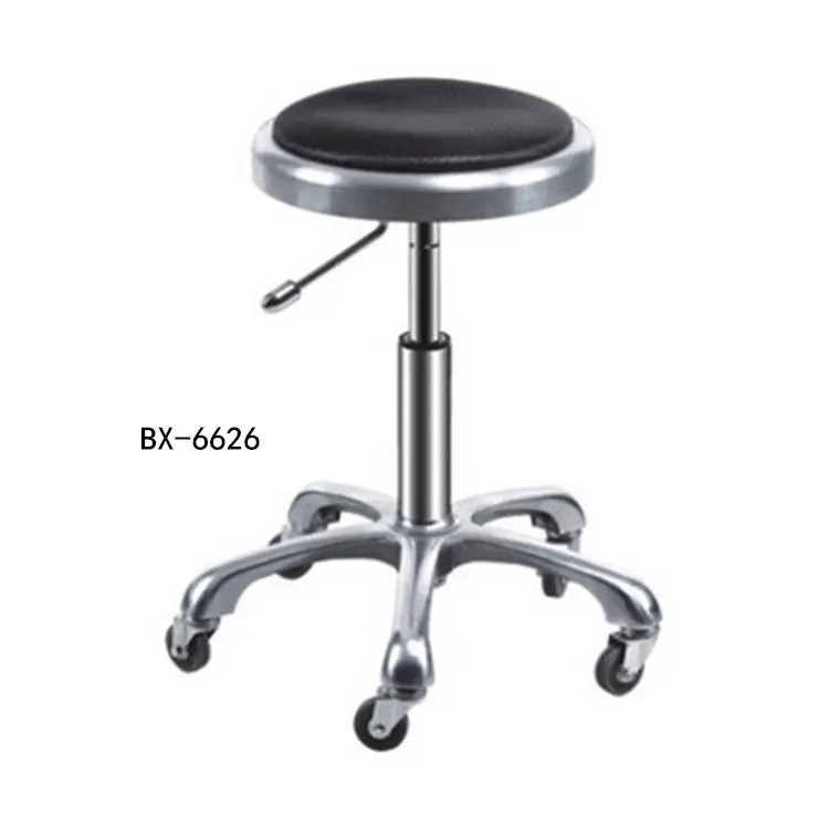 Tabouret rond confortable pour salon de coiffure, chaise de styliste pour salon de beauté, vente en gros,