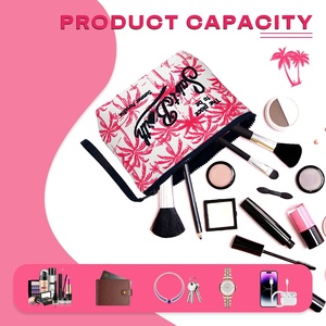 <span class=keywords><strong>Borsa</strong></span> per il Trucco Grande con Cinturino <span class=keywords><strong>da</strong></span> Polso, Pochette Cosmetica Impermeabile in Neoprene, <span class=keywords><strong>Borsa</strong></span> <span class=keywords><strong>da</strong></span> Viaggio per Articoli <span class=keywords><strong>da</strong></span> Toeletta per Donne - Product Image 6