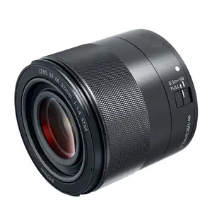 使用済みefmレンズm50 m200 m100 m6 EF-M 32mm f/1.4STMデジタルカメラレンズ用最適固定焦点レンズ