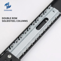 Système de glissière télescopique dissimulé pour porte coulissante de cuisine, quincaillerie de rail pivotant, glissière de tiroir escamotable