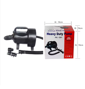 Pompe à air électrique haute pression 30-50 PSI 510L/min Débit d'air Boule à bulles Rouleau d'eau Tente gonflable Matelas Durable ABS+PC Plastique - Product Image 6