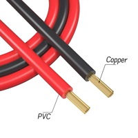 Cleqee P1040 2 pièces Fils de test pour multimètre avec fiches banane en cuivre de 4 mm et pinces crocodiles isolées 1000V/15A