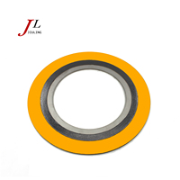 Export Hochwertiger ASME B 16.20 Edelstahl 304 316L Metallische Spiralwickeldichtung Mit Innen- und Außenringen