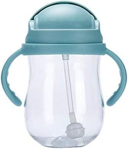 Gobelet d'apprentissage en silicone multifonctionnel avec paille, personnalisable avec logo, anti-fuite, pour enfants de plus de 4 ans, vente en gros - Product Image 2