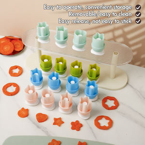 แม่พิม<span class=keywords><strong>พ</strong></span>์ตัดผลไม้ ผัก ขนม รูปการ์ตูน 4 ชิ้น ทำจากพลาสติก สำหรับเด็ก ทำขนมปัง ตกแต่ง<span class=keywords><strong>เค้ก</strong></span> - Product Image 2