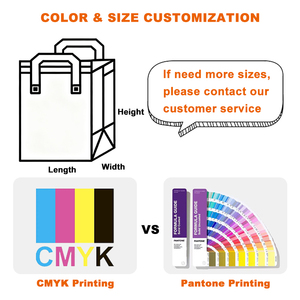 Nhỏ moq cao cấp spunbond túi không dệt tất cả các màu in ấn tái sử dụng mua sắm không dệt túi với Sight in ấn - Product Image 4