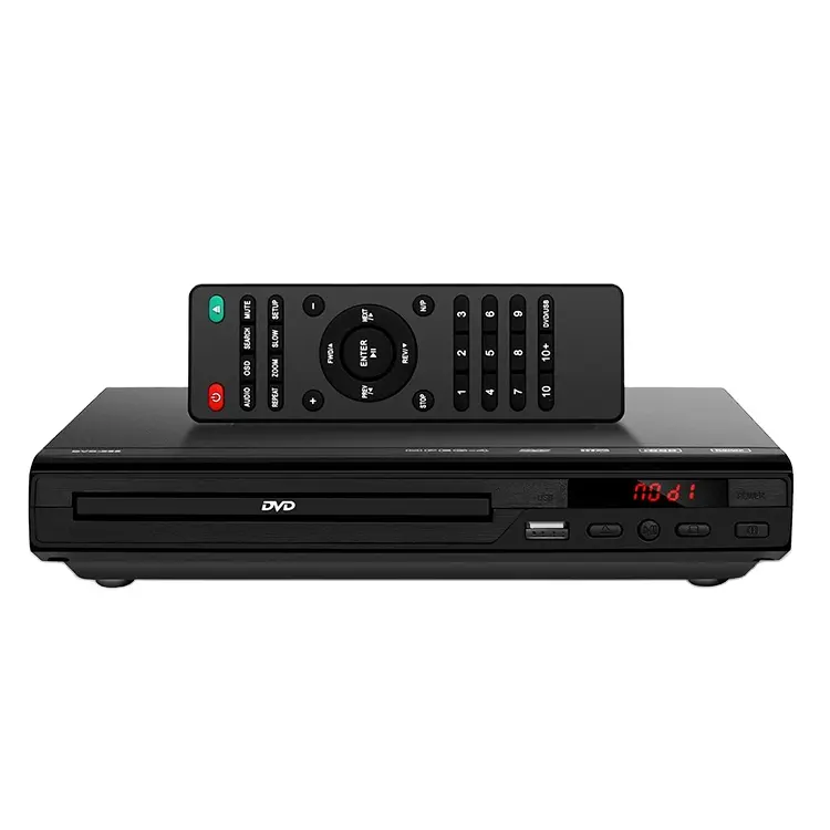 DVD CD Disc Input USB, pemutar DVD rumah HD untuk TV