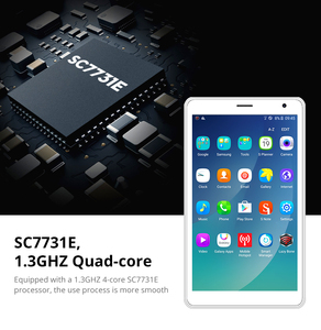Máy Tính Bảng <span class=keywords><strong>Android</strong></span> 7 Inch LCD <span class=keywords><strong>1.6GHZ</strong></span> Giá Rẻ Nhất Máy Tính Bảng SC7731E Một SIM Có GPS - Product Image 6