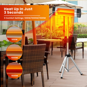Chauffage infrarouge autonome de 1500 W pour extérieur - Product Image 2