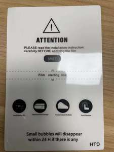 0.145mm Anti-empreintes digitales Tpu Hydrogel <span class=keywords><strong>Film</strong></span> protecteur d'écran 120mm * 180mm 3d feuille de coupe souple pour téléphones mobiles montres intelligentes - Product Image 5