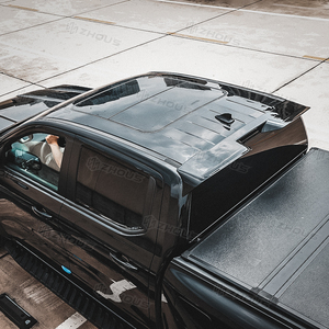 Accessoires de design Zhous, noir brillant, accessoires extérieurs pour voitures 4x4, aileron arrière ABS, aileron de toit pour <span class=keywords><strong>Ford</strong></span> <span class=keywords><strong>Ranger</strong></span> T9 - Product Image 2