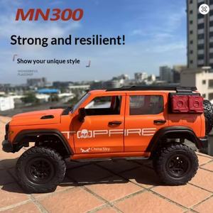 Nuevo Modelo MN 1:12 Mn300, Vehículo Todoterreno a Escala Completa con Control Remoto, Modelo de Auto de Escalada con Tracción en las 4 Ruedas, Juguete de Control Remoto, Regalo para Niños - Product Image 2