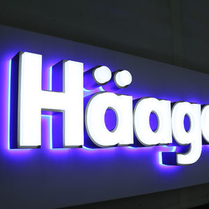 आउटडोर वाटरप्रूफ हाई-एंड डबल-पक्षीय चमकदार पत्र विज्ञापन अनुकूलन - Product Image 6