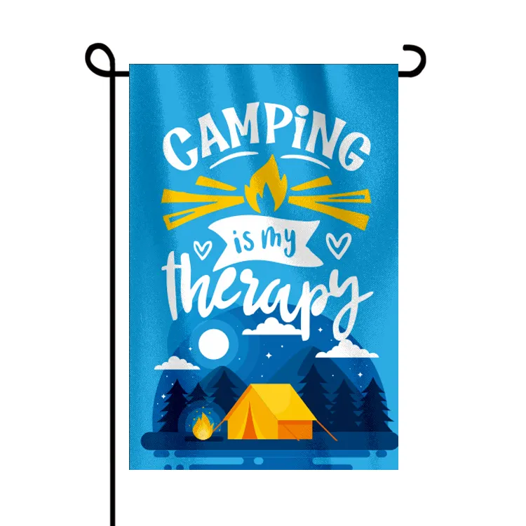 Outdoor Custom Gepersonaliseerde Cadeau Welkom Bij Onze Camper Happy Camping Regels De Kampvuur Grappige Camping Tuin Vlag