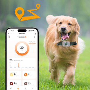 AI Slimme Huisdierhalsband Gezondheidsmonitoring <span class=keywords><strong>GPS</strong></span>-tracking Snelle Ontgrendeling Oplaadbaar Modern Design Duurzame Bandjes Solide voor Honden Katten - Product Image 2