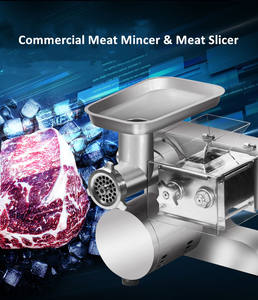 Della fabbrica vendite direttamente commercio tutto in acciaio inox a base di carne elettrico tritacarne/<span class=keywords><strong>meat</strong></span> grinder & affettatrice - Product Image 3