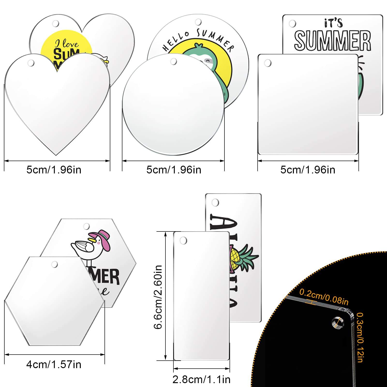 Llavero mini CD en blanco