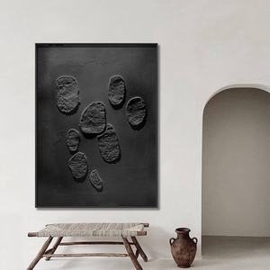 Arte Abstracto Hecho a Mano al por Mayor, Arte Decorativo Texturizado en 3D para Sala de Estar, Envío Rápido, Pintura al Óleo para Colgar - Product Image 2