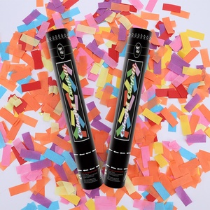 ลูกปาแคนนอนหลากสี Popper วันเกิดปาร์ตี้ Poppers 30ซม - Product Image 5