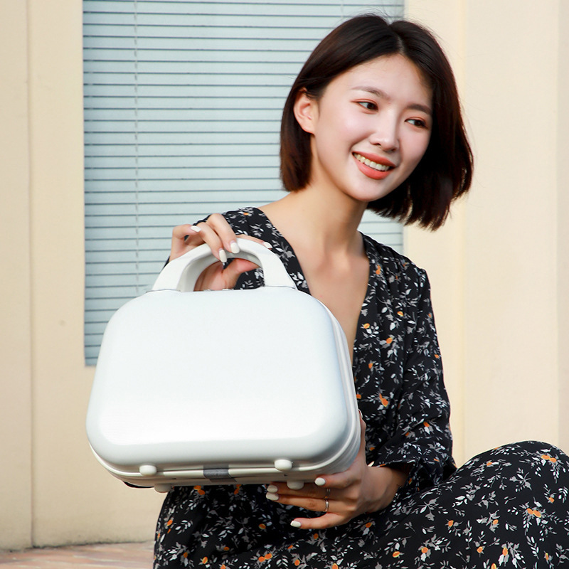 998 white cosmetic bags