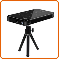 P09 II DLP Portable Mini Projecteur Android 9.0 Écran Tactile Keystone 4K WiFi Home Cinéma Vidéo Trépied Projecteur 4000MA