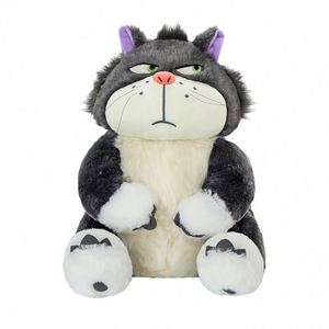 High Quality <b>Cat</b> Lucifer Super Soft PP Cotton Mesh <b>Plush</b> Comforter Children's Toy Birthday Gift Washed Cute Fun Backpack Pendant - Product Image 6