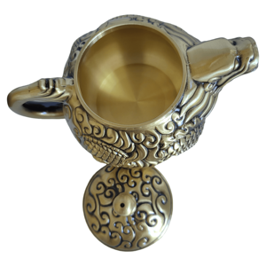 Teiera di drago <span class=keywords><strong>cinese</strong></span> in rame Vintage una decorazione creativa per la casa e l'ufficio - Product Image 6