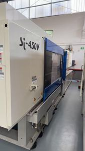 เครื่องขึ้นรูปขวดพลาสติกแบบเป่าลมแนวนอน ยี่ห้อ Fanuc อัตโนมัติ ไฮดรอลิก สถานีคู่ ความจุ 5 ลิตร ปั๊มนำเข้าจากญี่ปุ่น รุ่น 450HDZ - Product Image 4