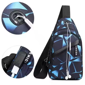 Usine I-0490 Sac de poitrine Sac à bandoulière Sac à dos de loisirs Sports de plein air léger Sac à bandoulière unique - Product Image 1