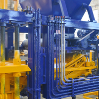 Machine automatique de fabrication de briques de pavage hydrauliques avec PLC et engrenages, pour ciment et matériaux bruts, certifiée CE, haute précision, Eco Qt4-15S