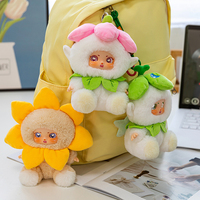 Nouvelle poupée en peluche tendance en vinyle, porte-clés Fée des fleurs, breloque créative pour sac à dos, cadeau d'anniversaire mignon, jouets en peluche