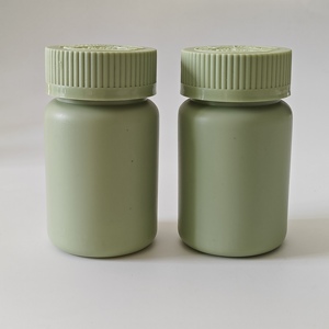 Wholesale 60ml 150ml <strong>Empty</strong> Plastic HDPE Pill Storage Medical Green High Quality <strong>Bottles</strong> Vitamin <strong>E</strong> Oil Health Care Product Jar - Product Image 5