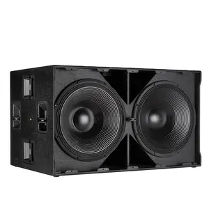 9007 Speaker konser tahan air luar ruangan, sistem Speaker konser 6000W daya tinggi Subwoofer kayu aktif/pasif 8ohm dalam ruangan 300W/400W