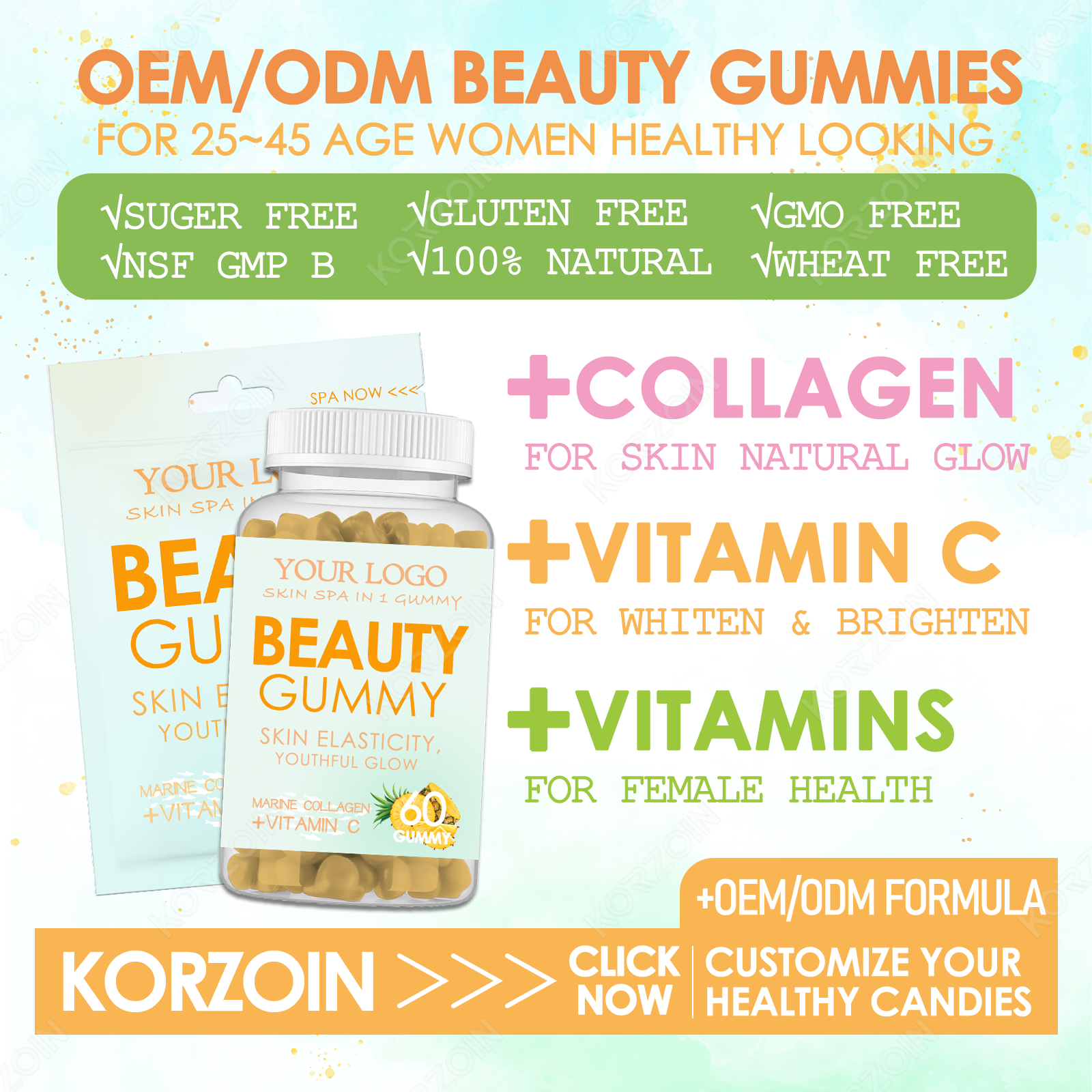06# Gomitas de colágeno y vitamina C OEM/ODM