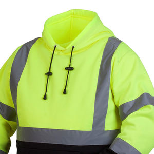 Sudadera de Seguridad Reflectante para Trabajo, Venta al Por Mayor, Precio OEM ODM, Ropa de Seguridad para Construcción, Sudadera de Seguridad en Oferta - Product Image 4
