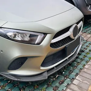 กันชนหน้า StarNav สำหรับ Mercedes Benz A-Class W177 V177 ปี 2018-2022 รุ่นมาตรฐาน ชุดแผ่นป้องกันใต้กันชน 3 ชิ้น ชุดแต่งลิ้นกันชน - Product Image 6
