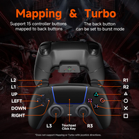 Kit de remapping avec 2 boutons arrière en métal, compatible avec les manettes PS5 BDM-030/040/050/060, boîtier de module de manette PS5 DIY, NOUVEAU